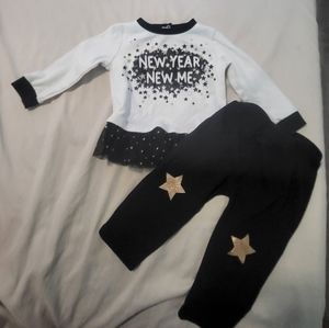 2 piece Outfit HAPPY NEW YEARS